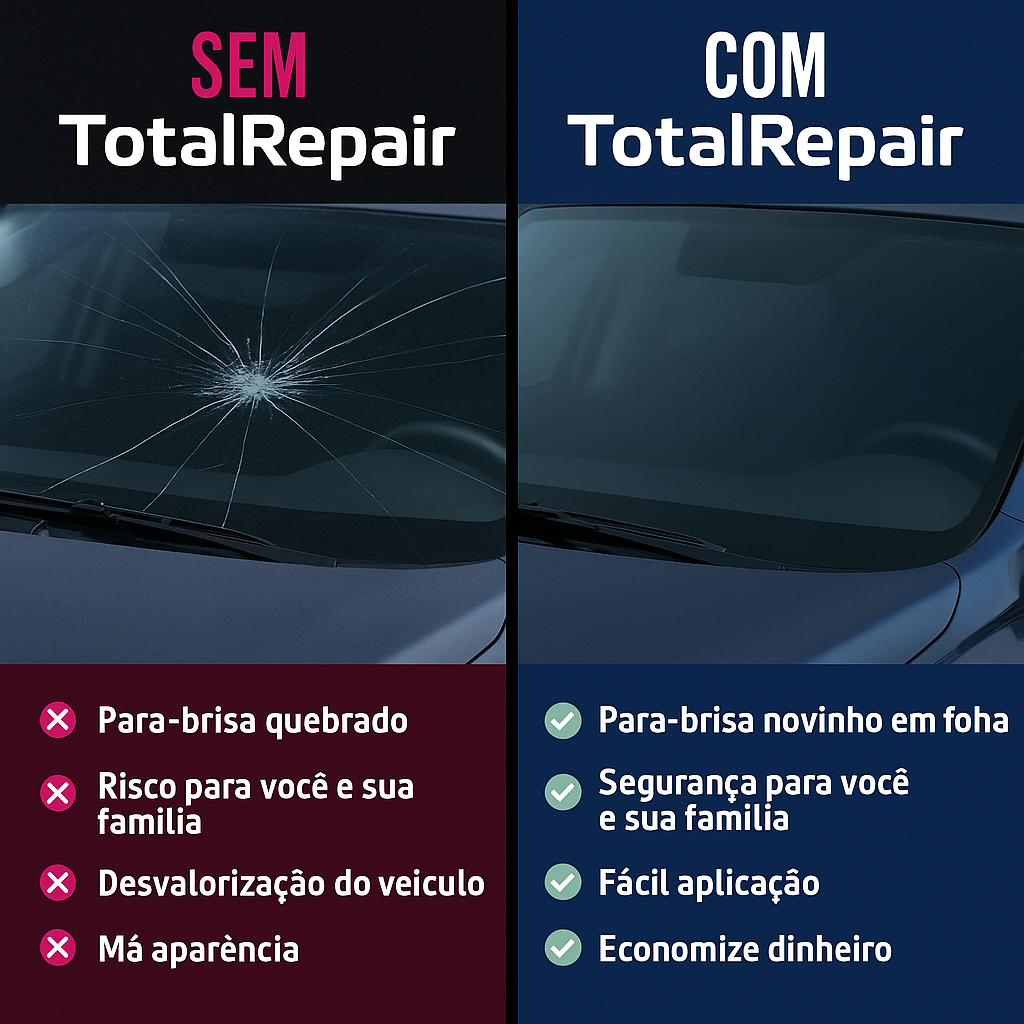 TotalRepair - Reparador sintético de vidro e espelhos