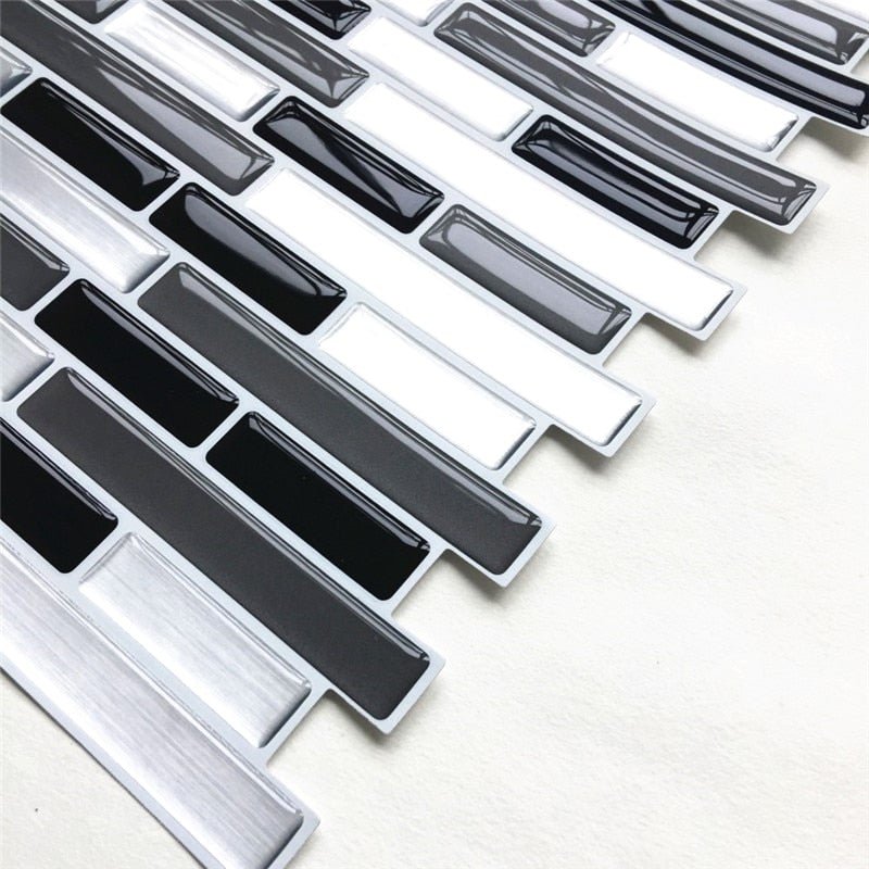 Adesivo Mosaico (28cm x 24cm) - Adesivo de Parede Ladrilhado