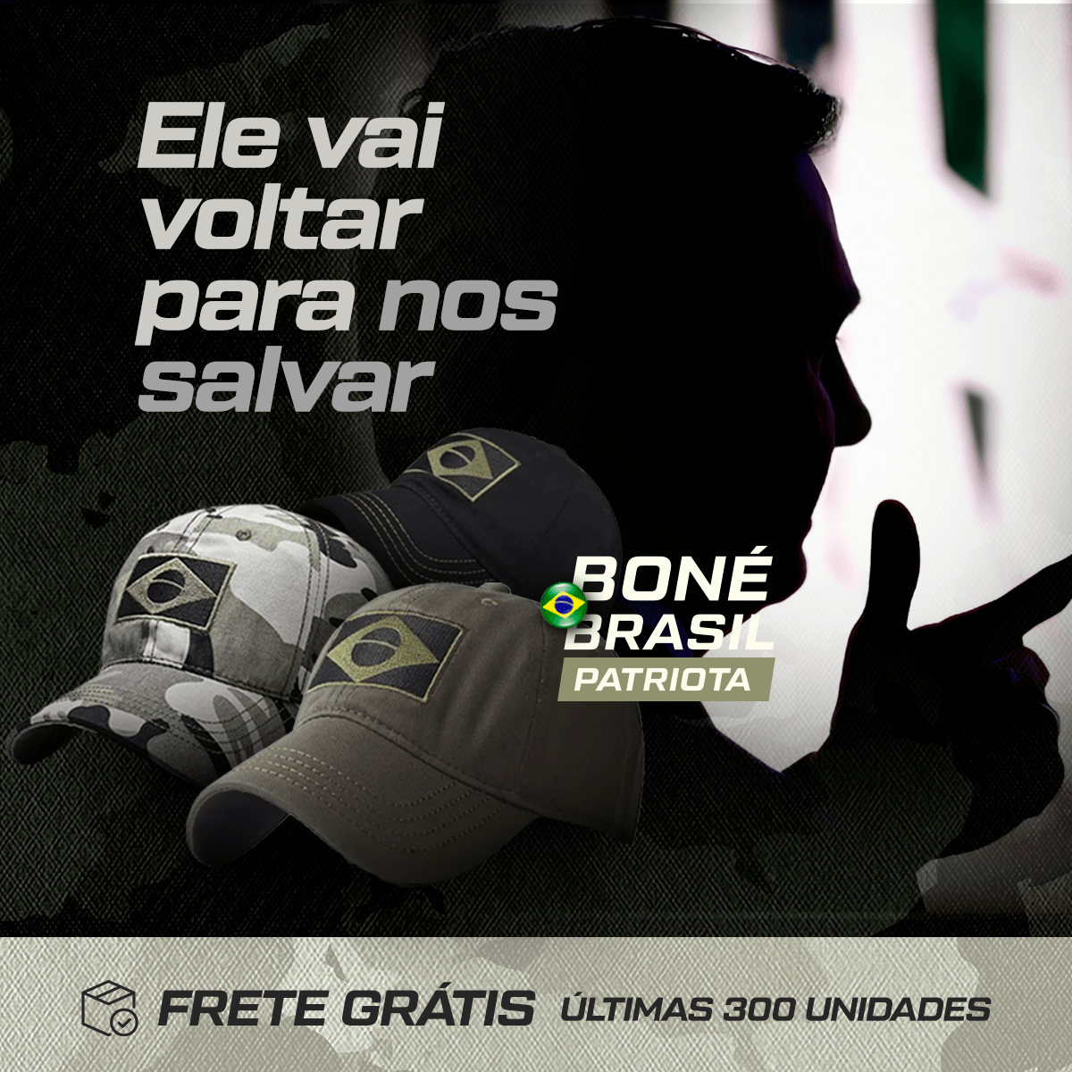 Boné Brasil Patriota