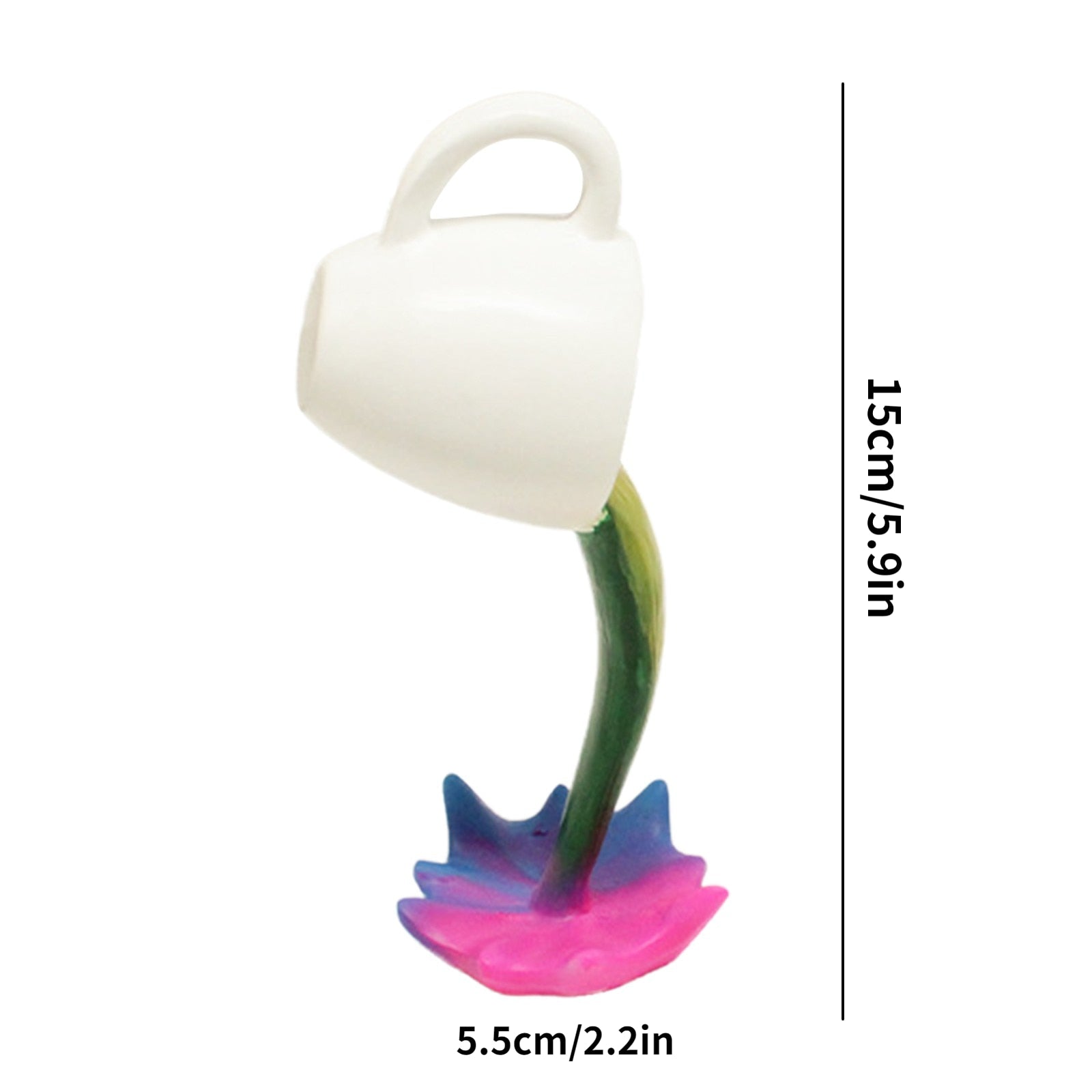 Escultura Decorativa Café derramado