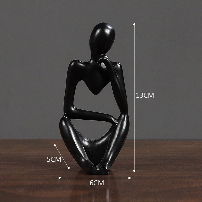 Escultura Decorativa Moderna O pensador
