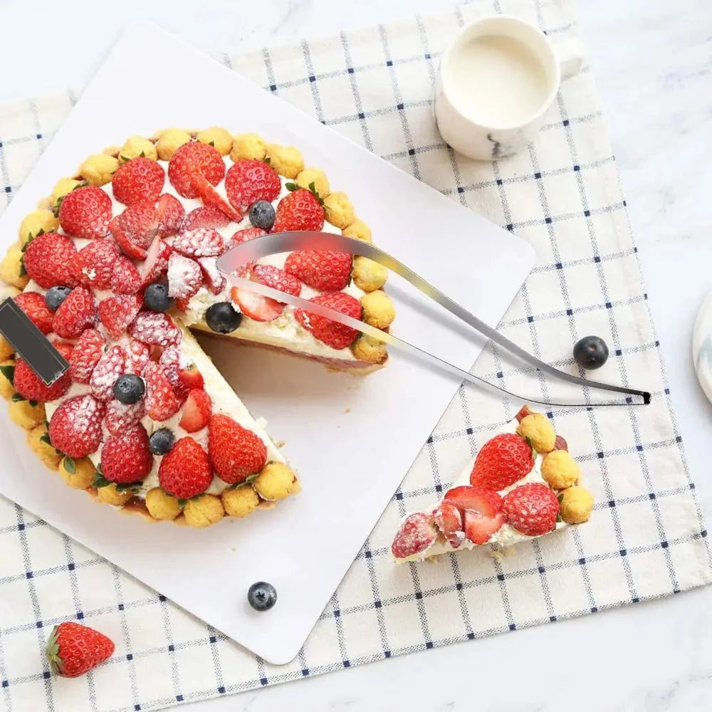 Fatiador de Bolo e Torta Inox com Design Europeu Premium