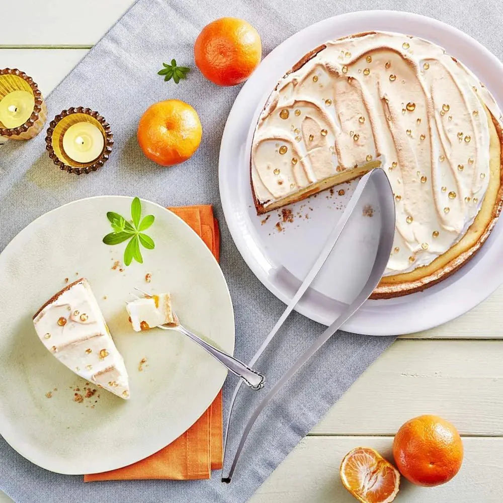 Fatiador de Bolo e Torta Inox com Design Europeu Premium