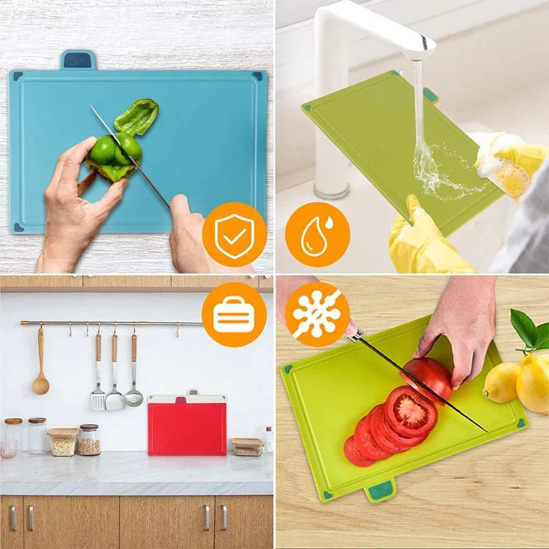 Kit 4 Tabuas De Corte Colorida