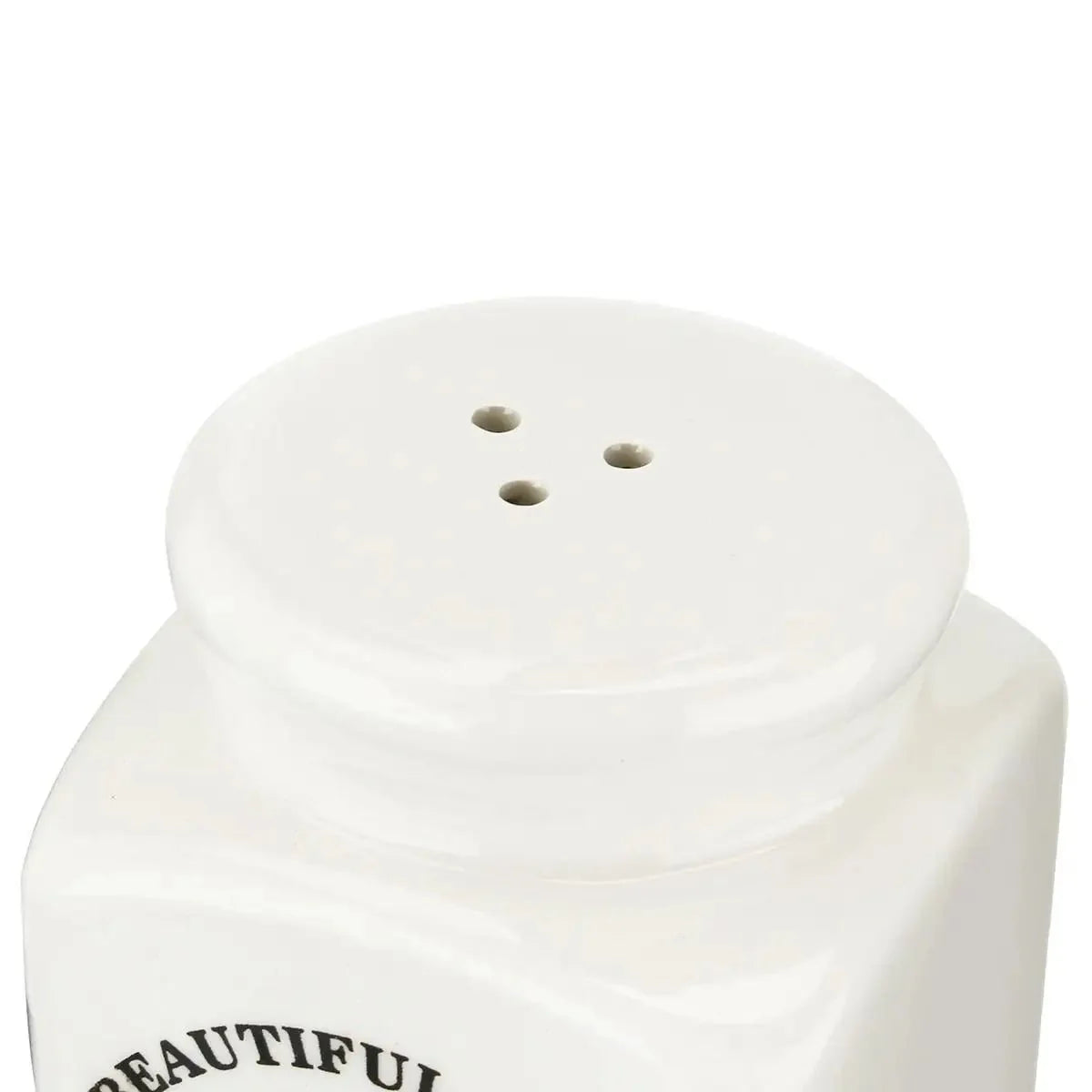 Kit com 4x Pote de tempero de cerâmica com tampa de cortiça