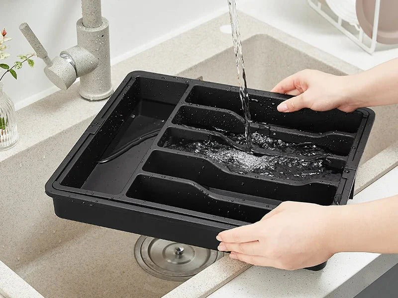 Organizador de Gaveta Expansível e ajustável para Talheres e cutelaria