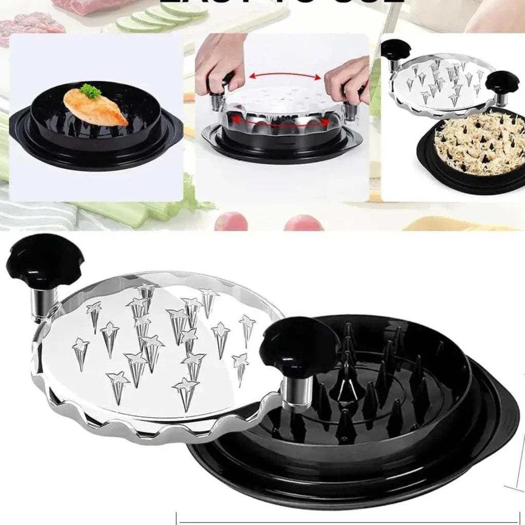 ShredMaster Pro - Triturador de Carnes com Tampa Luxuosa