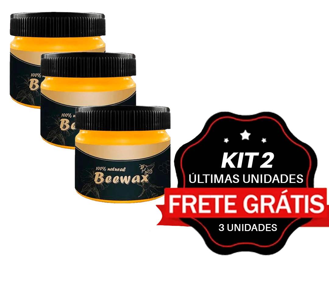 Super Cera - Cera Reparadora de Móveis de madeira