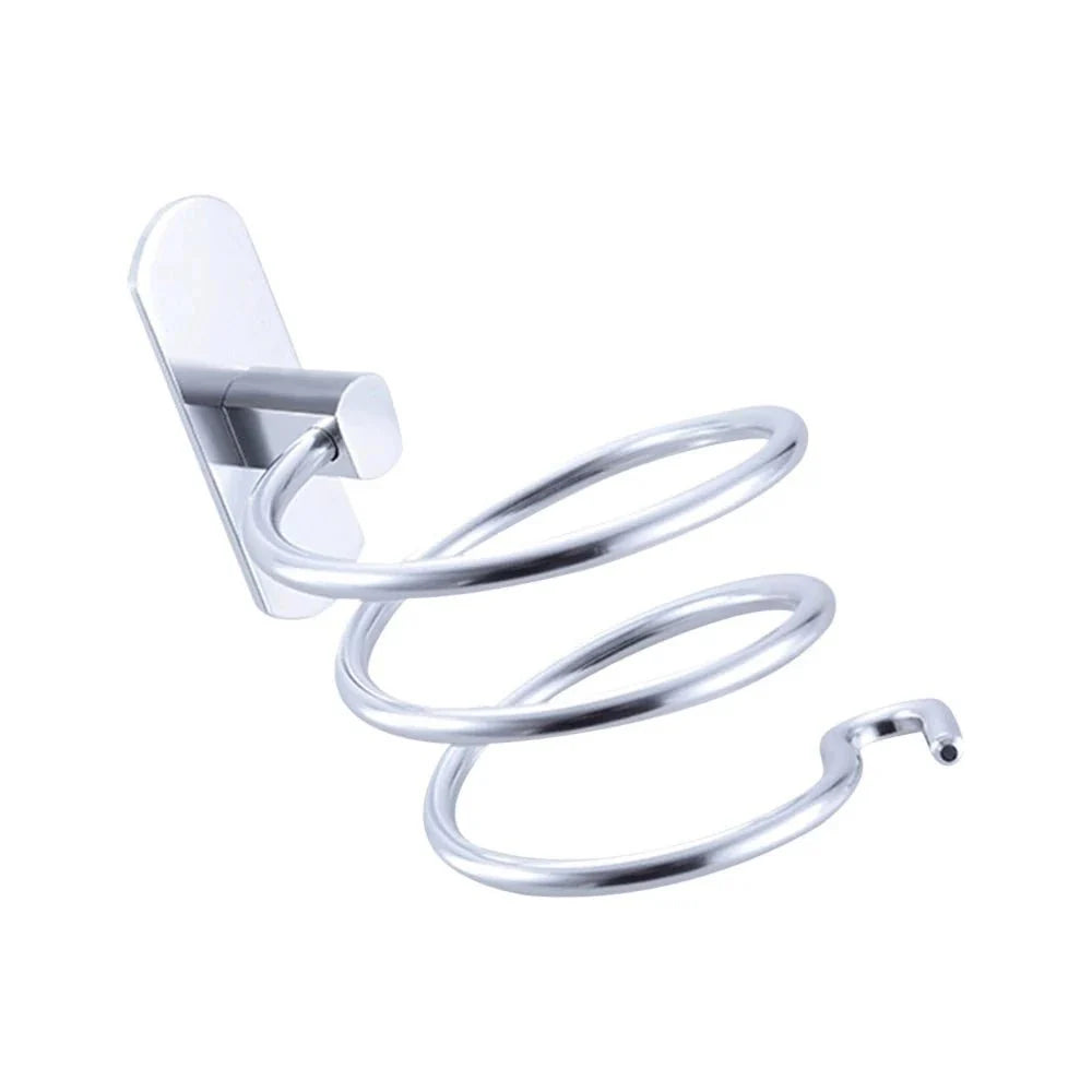 Suporte em espiral de Secador de Cabelo para Parede em Alumínio