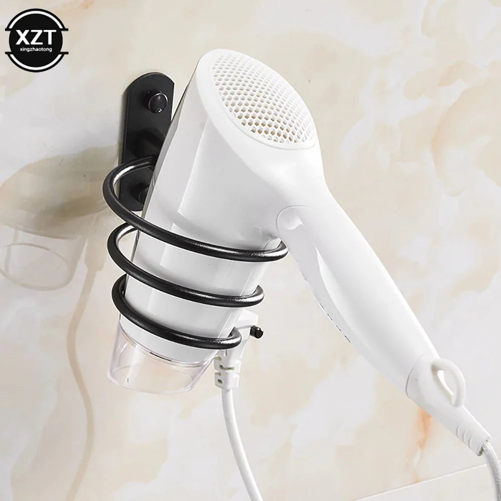 Suporte em espiral de Secador de Cabelo para Parede em Alumínio