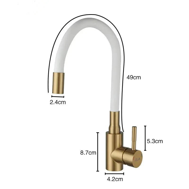 Torneira Gourmet Para Cozinha Elegance BlackGold