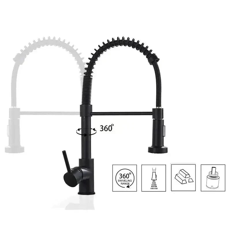 Torneira Gourmet para Cozinha Spiral Spring