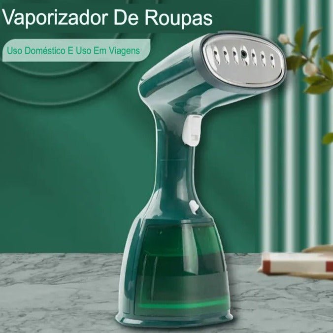 Vaporizador de Roupas Portátil Vertical - 280ml, 7 Orifícios, Aquecimento Rápido em 20 Segundos,