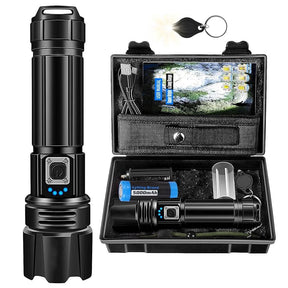 LumenX Pro™ - Lanterna Tática com 20.000 Lúmens
