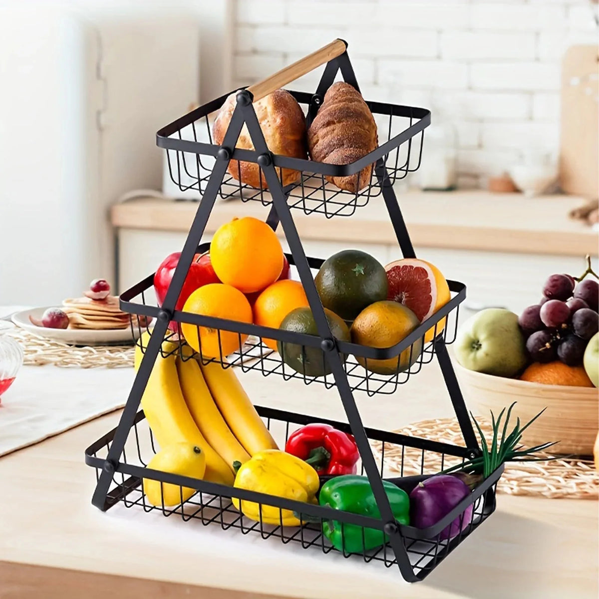 Cesta de Frutas Tripla