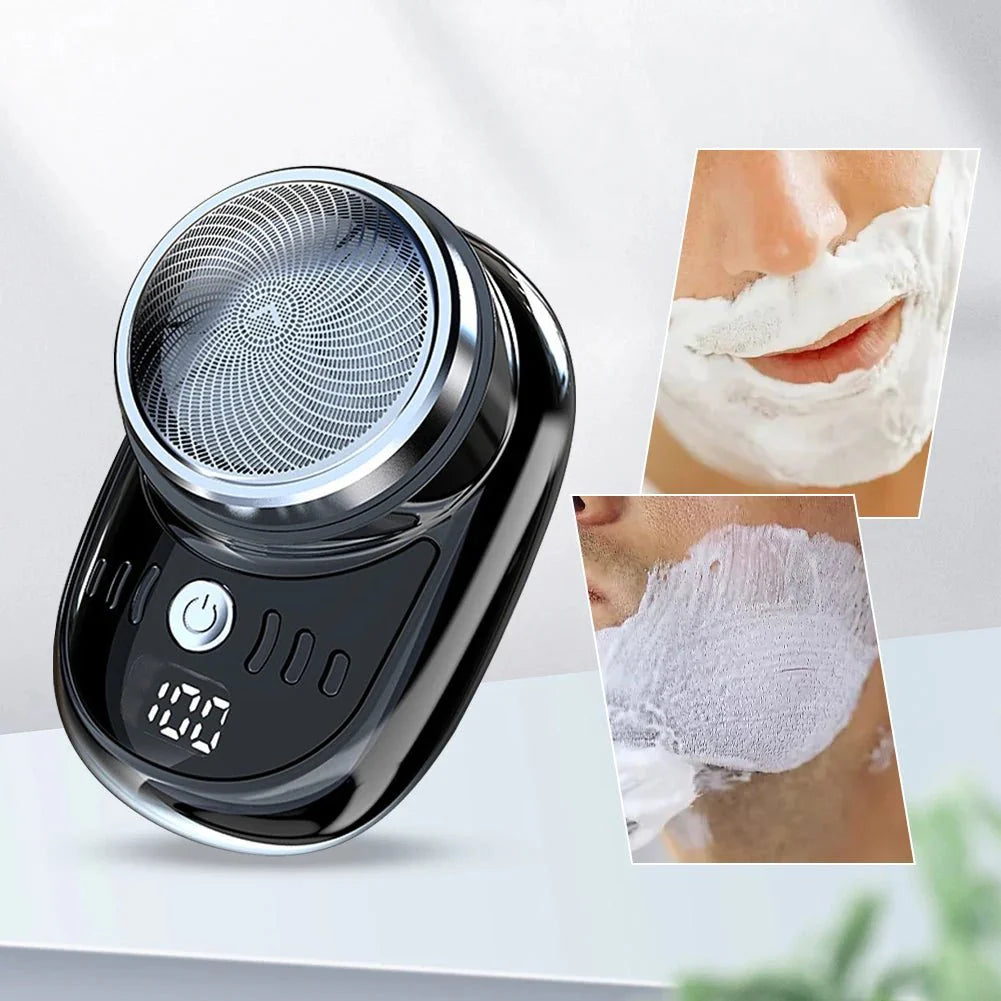 Clipper Shaver PRO - Mini Barbeador elétrico profissional de alta performance