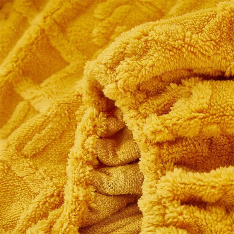 Colcha de Cama Felpuda aveludada - Todos os tamanhos