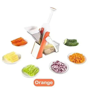 Cortador CehfMax Multifuncional 5 em 1 - Cortador e Fatiador de Legumes Manual 5 em 1