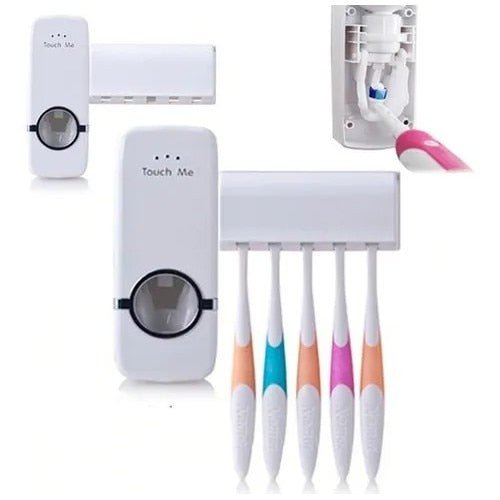 Dispensador Dentífrico com Escova Titular