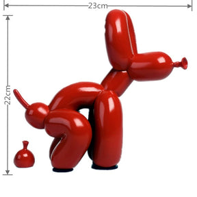 Escultura Decorativa Cachorro de Balão