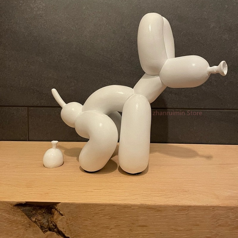 Escultura Decorativa Cachorro de Balão