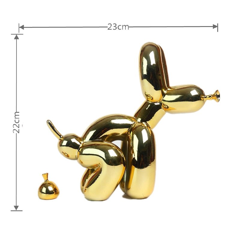 Escultura Decorativa Cachorro de Balão