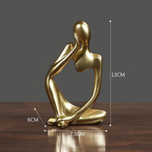 Escultura Decorativa Moderna O pensador