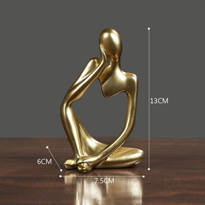 Escultura Decorativa Moderna O pensador