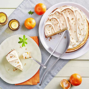 Fatiador de Bolo e Torta Inox com Design Europeu Premium
