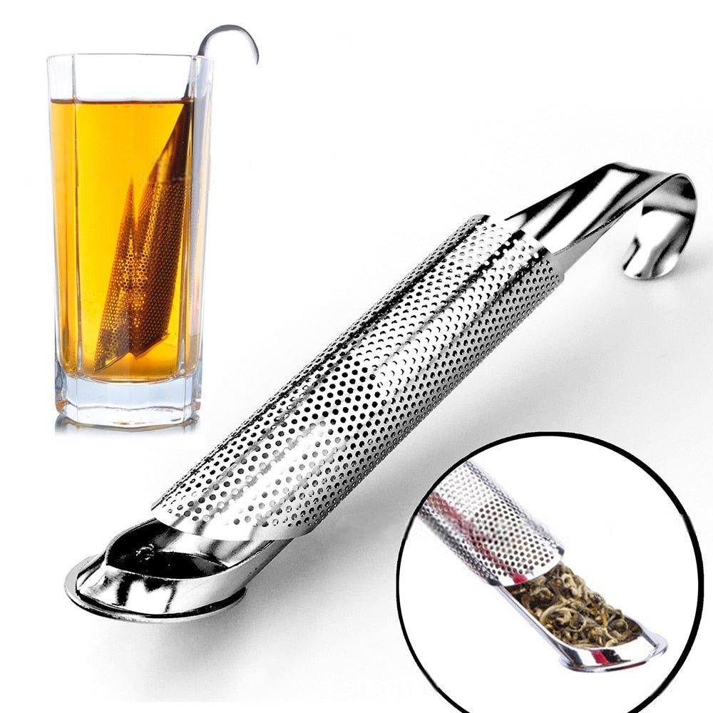 Infusor de Chá Pipe - Infusor de Chá do tipo Bastão em Aço Inox