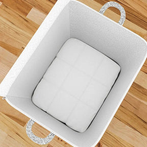 Kit com 3 Sacos organizadores em TNT para Edredons com Tampa, Zíper e Dobrável À prova de Poeira