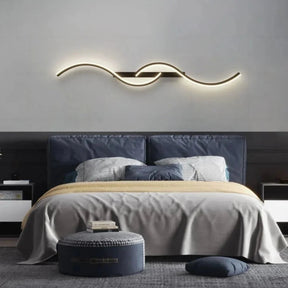Luminária LED de Parede Moderna - Luz LED Minimalista para Quarto, Cabeceira, Luminárias de Parede