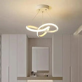 Luminária Pendente de Teto LED Nórdica Torcida
