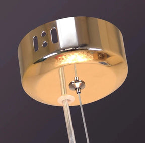 Luminária Pendente LED Artística Cristalina Modern Sky Star Fireball