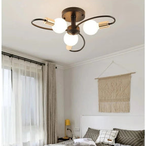 Lustre pendente moderno e criativo de teto
