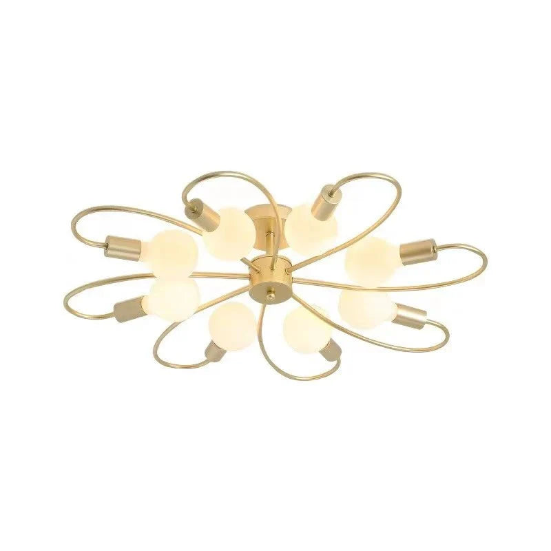 Lustre pendente moderno e criativo de teto