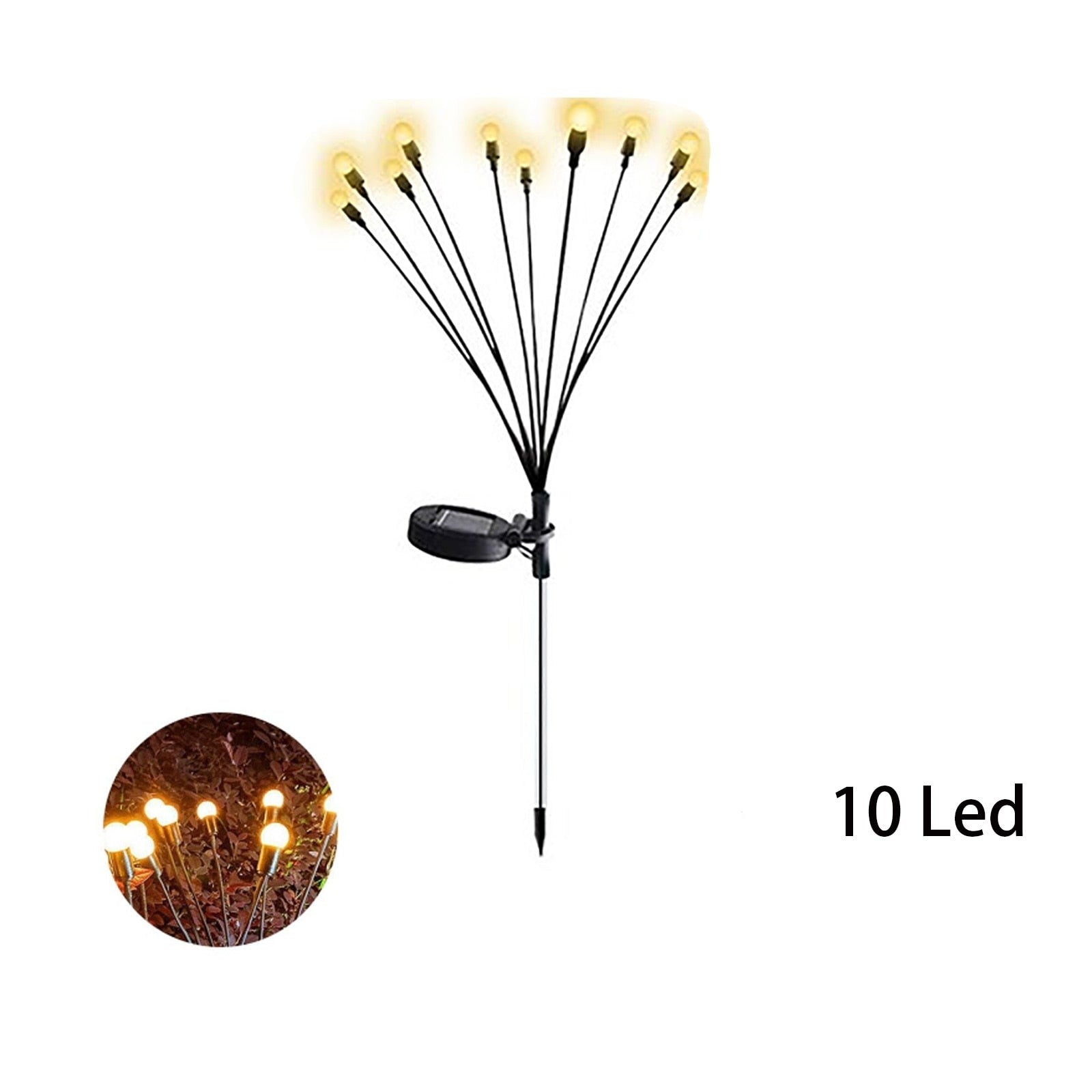 Luz de Jardim FireFly movida a Energia solar