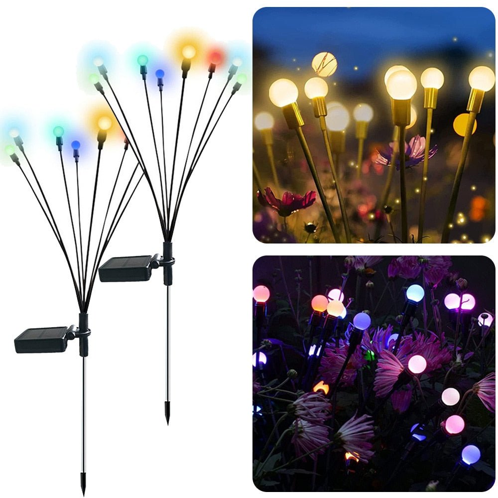Luz de Jardim FireFly movida a Energia solar