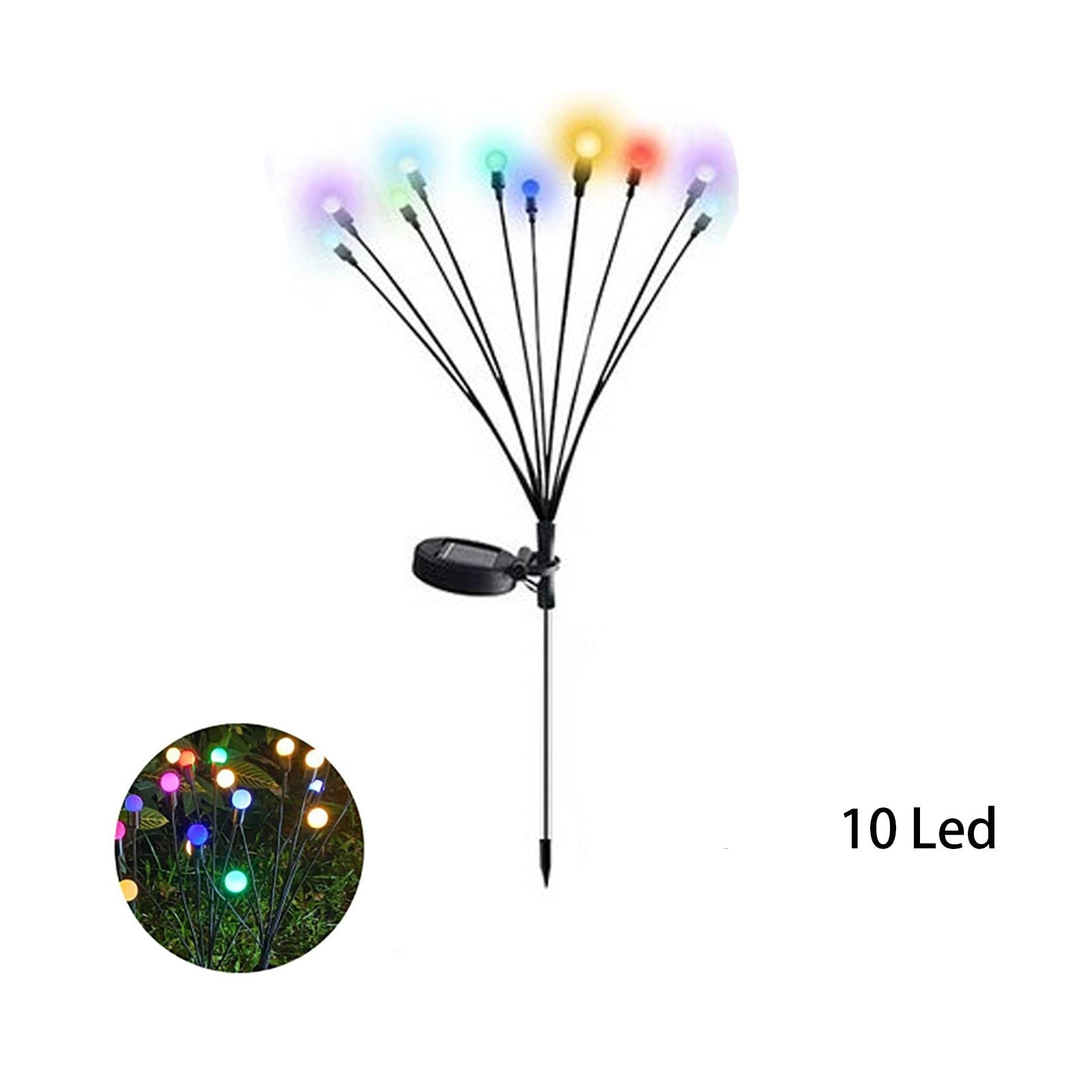 Luz de Jardim FireFly movida a Energia solar
