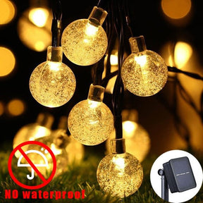 Luzes Solar Decorativa Estilo Bistrô Italiano