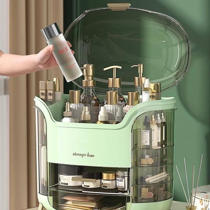 Organizador de Maquiagem e Porta Maquiagem em Acrílico