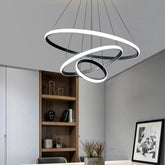Pendente Torcido Luxuoso Nórdico Ajustável LED com alto brilho