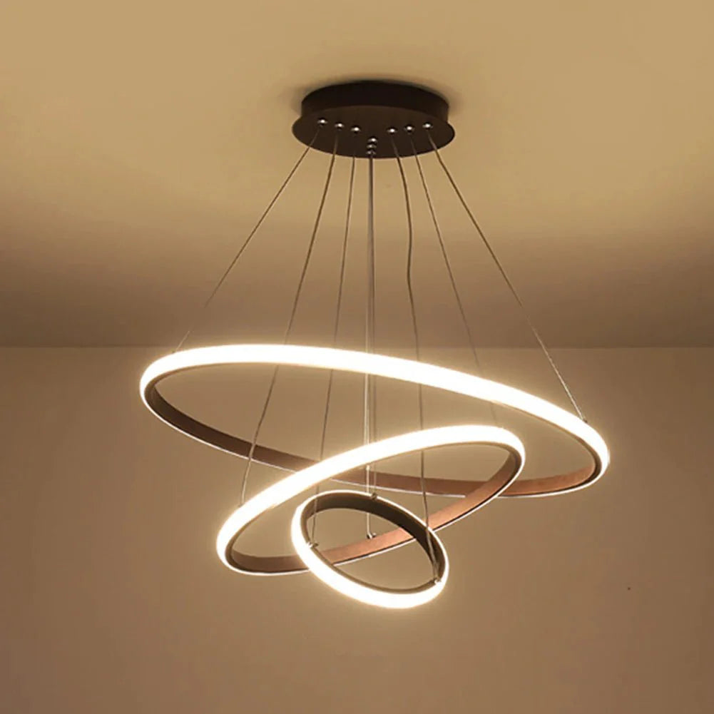 Pendente Torcido Luxuoso Nórdico Ajustável LED com alto brilho