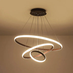 Pendente Torcido Luxuoso Nórdico Ajustável LED com alto brilho