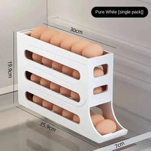 Porta-ovos para geladeira com Rolamento Automático