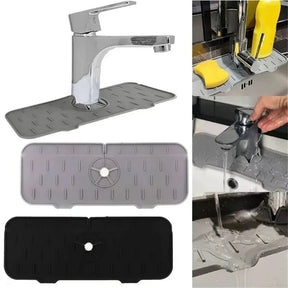 ProtecSplash - Tapete Absorvente de Silicone para Torneira