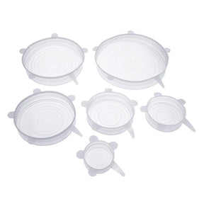 Tampas Reutilizáveis De Silicone