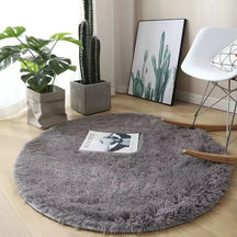 Tapete macio e felpudo para decoração de sala de estar