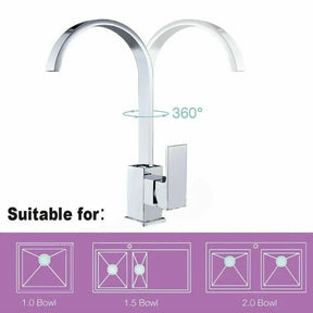 Torneira Gourmet Para Cozinha Clean Flat