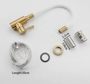 Torneira Gourmet Para Cozinha Elegance WhiteGold